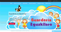 Desktop Screenshot of escuelainfantileguzkilore.com